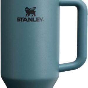 Limited time deal  -25%n OFF Stanley Quencher H2.0 Tumbler with Handle and Straw 40 oz | Flowstate 3-Position Lid | Cup Holder Compatible for Travel