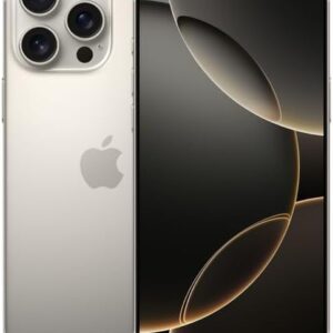 Apple iPhone 16 Pro, US Version, 512GB, Natural Titanium - Unlocked (Renewed Premium)