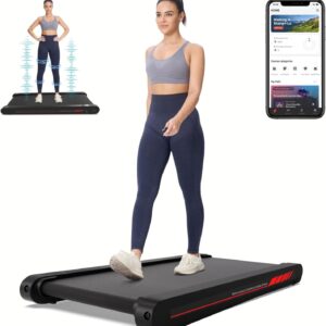 Sperax Walking Vibration Pad with APP, 3 in 1 Under Desk Treadmill, 2.5HP Low Noise Walking Treadmill Pad with Remote Control,Portable Treadmills for Home Office