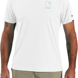 Carhartt Men's Force Sun Defender™ Lightweight Short-Sleeve Logo Graphic T-Shirt