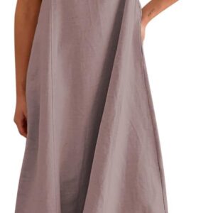 Dress Backless Sleeveless Casual Party Beach Dresses