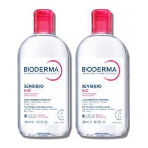Bioderma - Sensibio - H2O Micellar Water - Makeup Remover Cleanser - Face Cleanser for Sensitive Skin