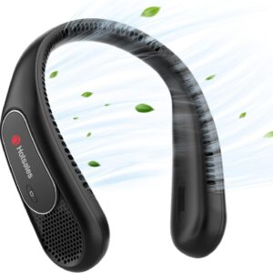 Neck Fan, Hands Free Bladeless Neck Fans Portable Rechargeable