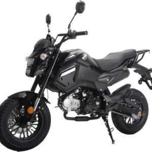 X-PRO 125cc Vader Adult Gas Motorcycle Dirt Motorcycle Street Bike (Black)