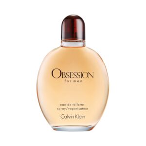 Calvin Klein Obsession for Men Eau de Toilette – Ambery Men's Cologne – With Notes of Bergamot, Mandarin, Lavender & Musk – Long Lasting Fragrance