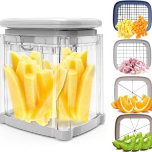 French Fry Cutter 4-in-1 – Potato Cutter