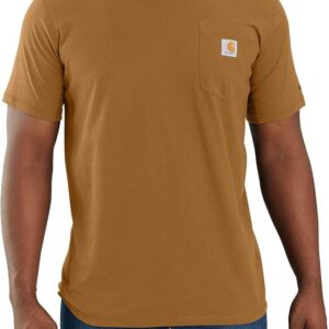 Carhartt Men's Force Relaxed Fit Midweight Short-Sleeve Pocket T-Shirt