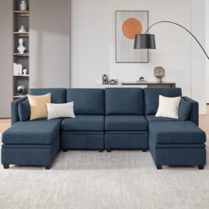 Modular Sectional Sofa with Storage,