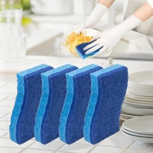 4 Pack Non-Scratch Scrub Sponges