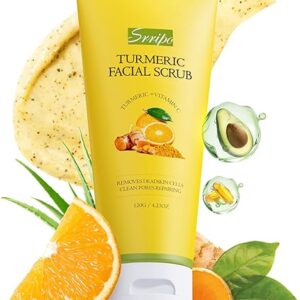 Vitamin C and Turmeric Face Scrub,