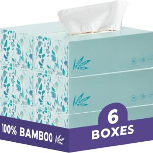 Bim Bam Boo | 3-Ply 130 Sheet/Package Facial Tissue 6 Pack