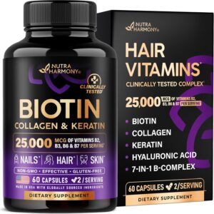 Biotin | Collagen | Hyaluronic Acid | Keratin