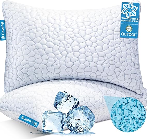 QUTOOL Cooling Pillows for Sleeping
